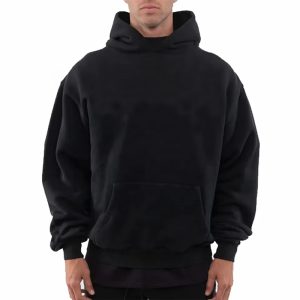 Blank Cotton Hoodie For Men