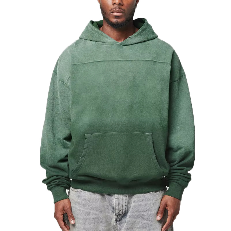 Acid Washed Hoodie For Men