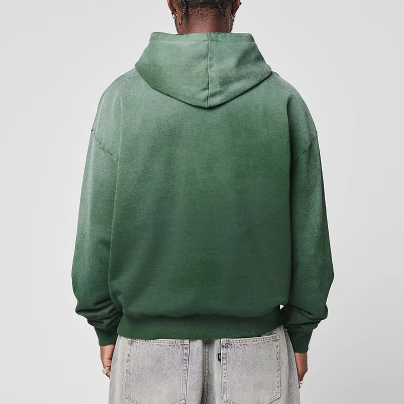 Acid Washed Hoodie For Men - Image 3