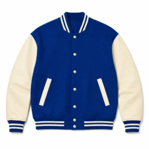 Varsity Jacket for Men flat-lay product image 1 on a white background