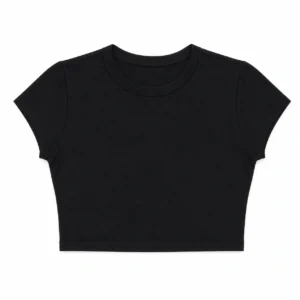 Slim-Fit T-Shirt for Women flat-lay product image 1 on a white background