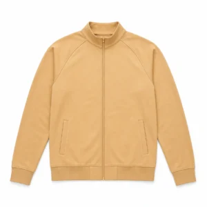 Zip-Up Jacket for Men flat-lay product image 1 on a white background