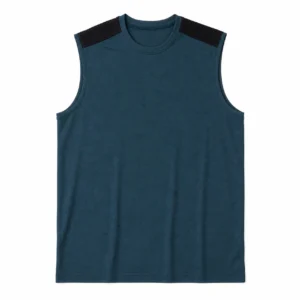 Blank Vest for Men flat-lay product image 1 on a white background