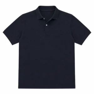 Blank Polo Shirt for Men flat-lay product image 1 on a white background
