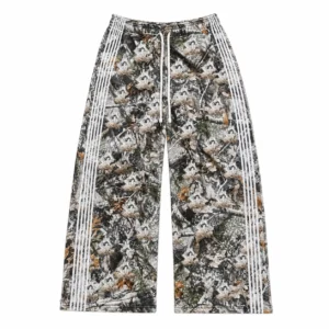 Camo Sweatpants for Men flat-lay product image 1 on a white background