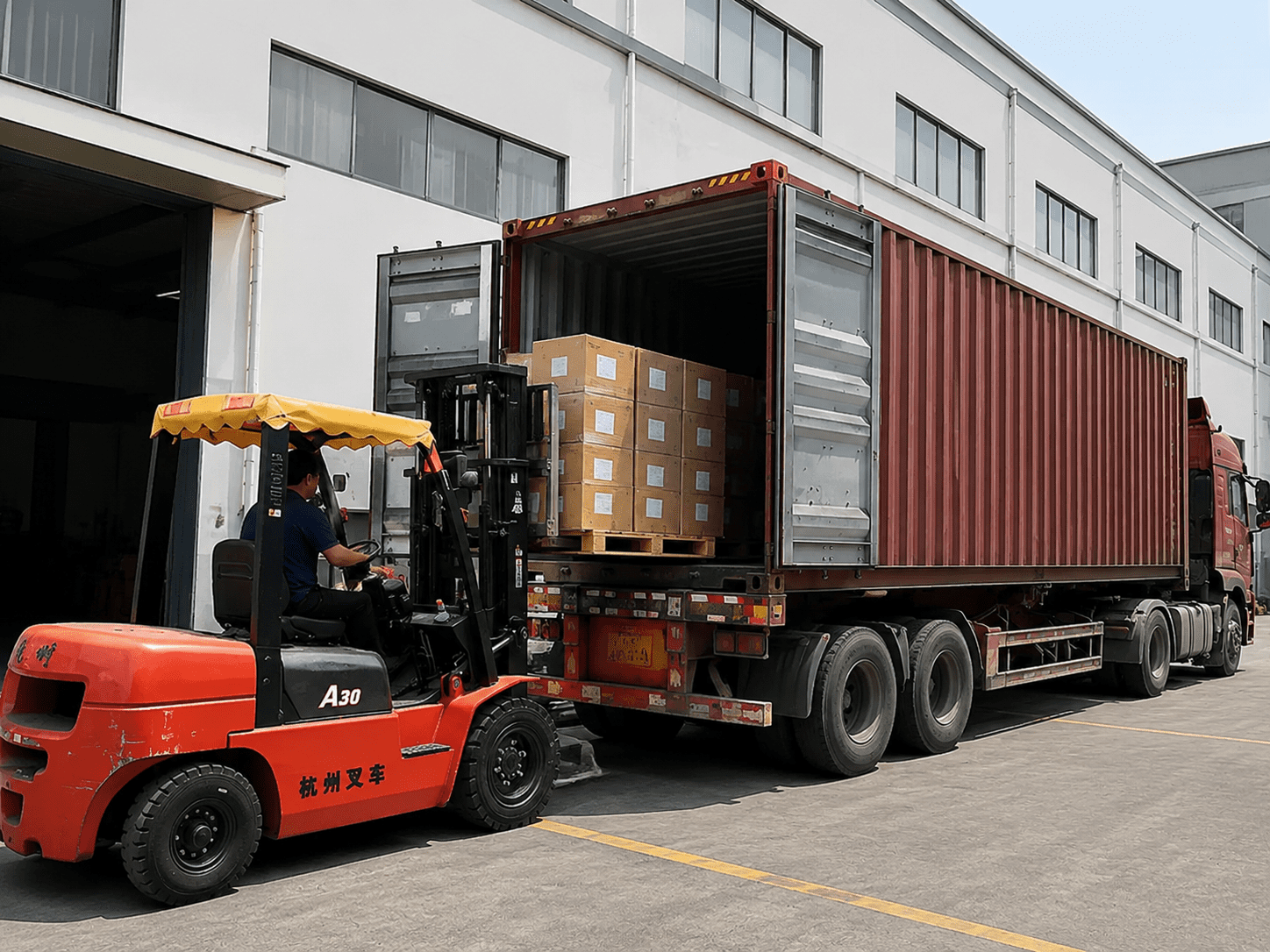 Custom apparel packaging export documents and global shipping